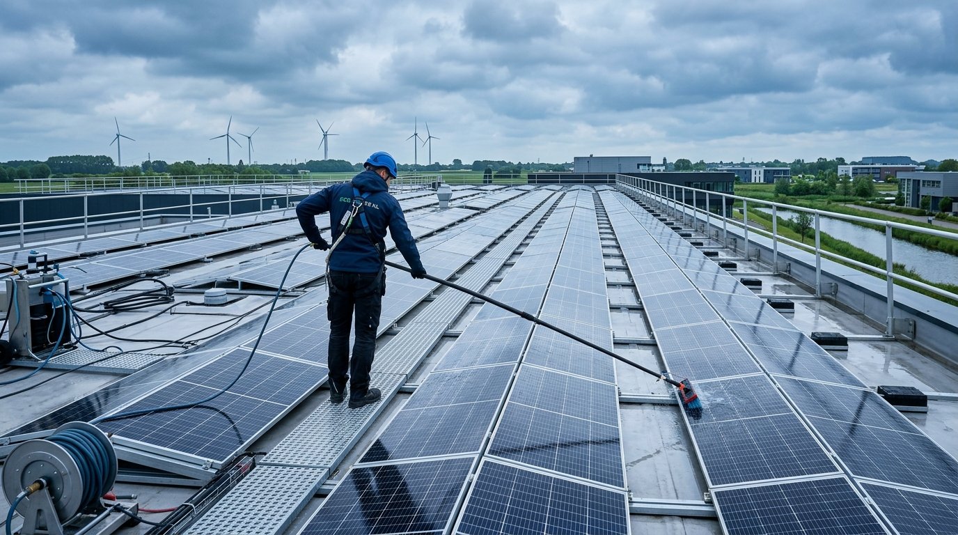 zonnepanelen reinigen den bosch